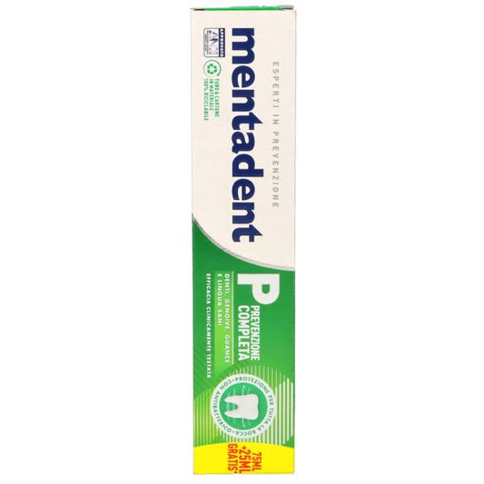 MENTADENT DENTIFRICIO 100ML PREVENZIONE COMPLETA