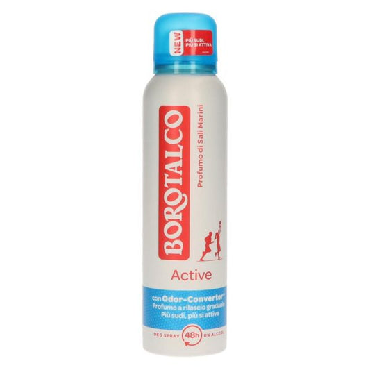 BOROTALCO DEODORANTE SPRAY 48H ACTIVE BLUE 150 ML