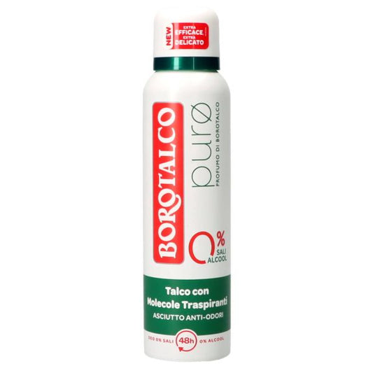 BOROTALCO DEODORANTE SPRAY ZERO SALI 150ML