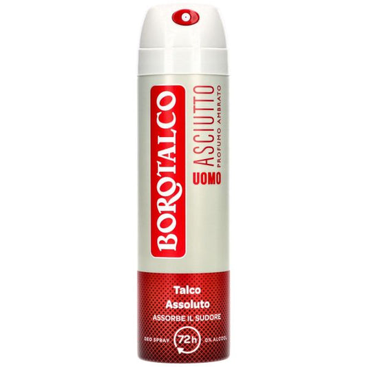 BOROTALCO DEODORANTE SPRAY MAN PROFUMO AMBRATO 150ML