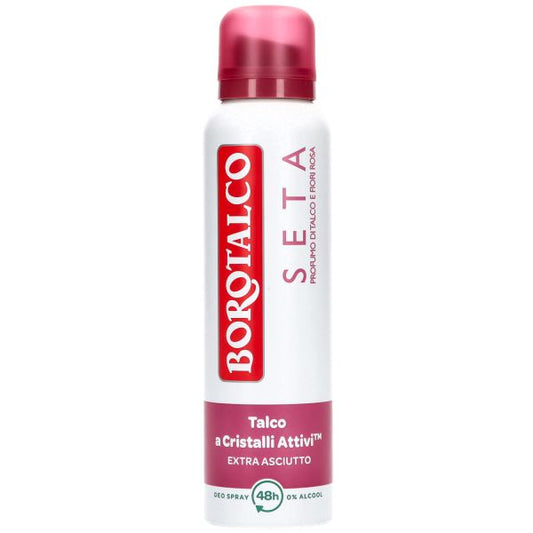 BOROTALCO DEODORANTE SPRAY SOFT TALCO E FIORI ROSA 150ML