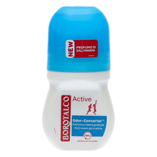BOROTALCO DEODORANTE ROLL-ON ACTIVE BLU 50ML