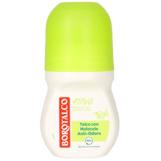 BOROTALCO DEODORANTE ROLL-ON ACTIVE GIALLO 50ML