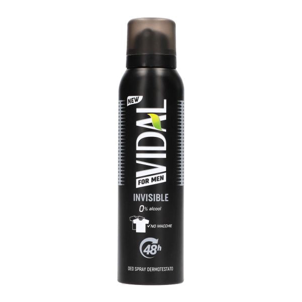 VIDAL DEODORANTE SPRAY INVISIBLE 150ML