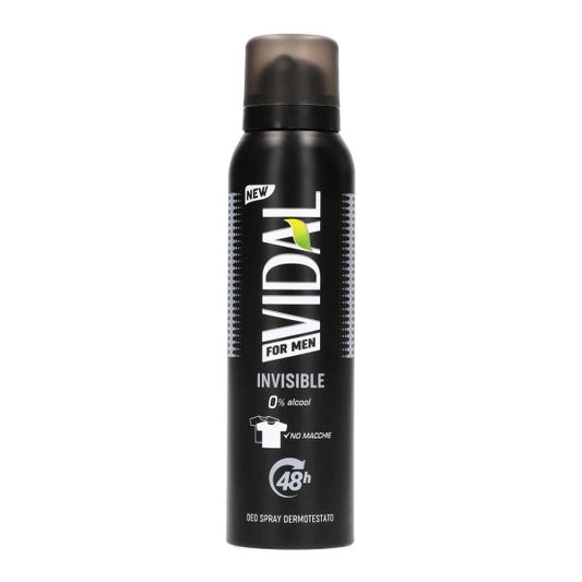 VIDAL DEODORANTE SPRAY INVISIBLE 150ML