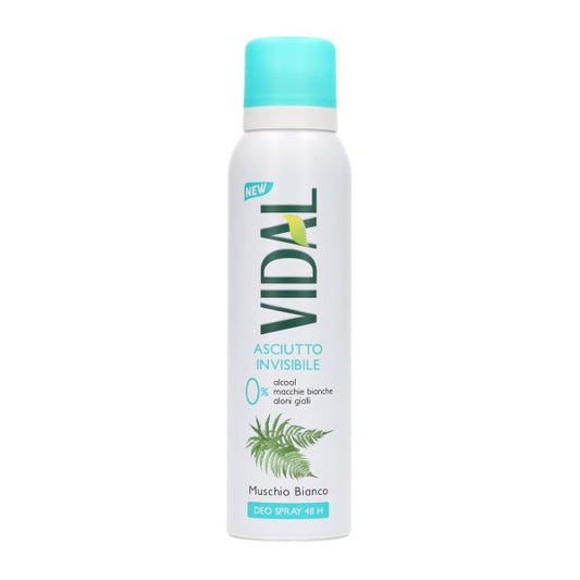 VIDAL DEODORANTE SPRAY MUSCHIO BIANCO 150ML