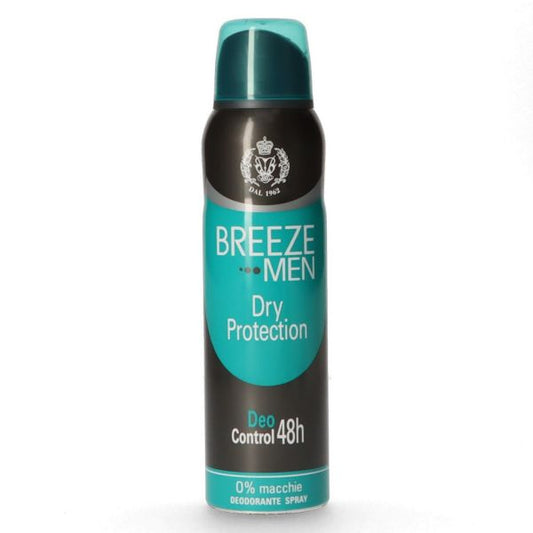 BREEZE DEODORANTE SPRAY MEN DRY PROTECTION 48H TONIFICANTE 150 ML