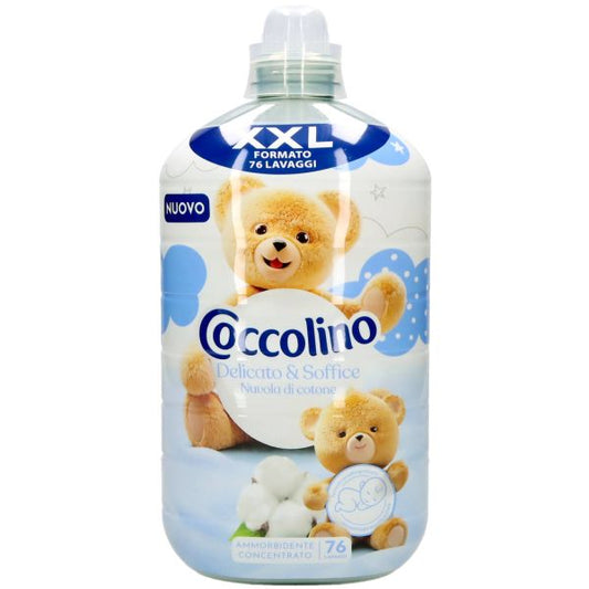 COCCOLINO AMMORBIDENTE XXL 76 LAVAGGI DELICATO E SOFFICE