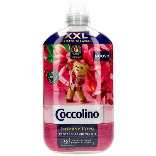 COCCOLINO AMMORBIDENTE XXL 76 LAVAGGI TIARE E FRUTTI ROSSI