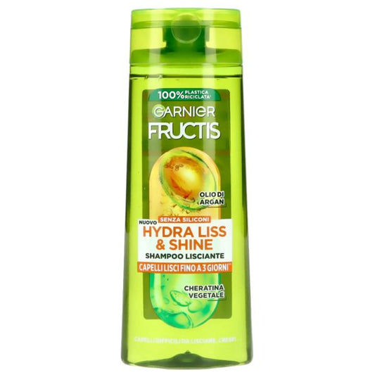 FRUCTIS SHAMPOO HYDRA LISS E SHINE  250ML