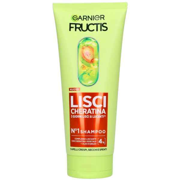 Fructis Shampoo Metodo Lisci Keratina 200ML Shampoo FRUCTIS