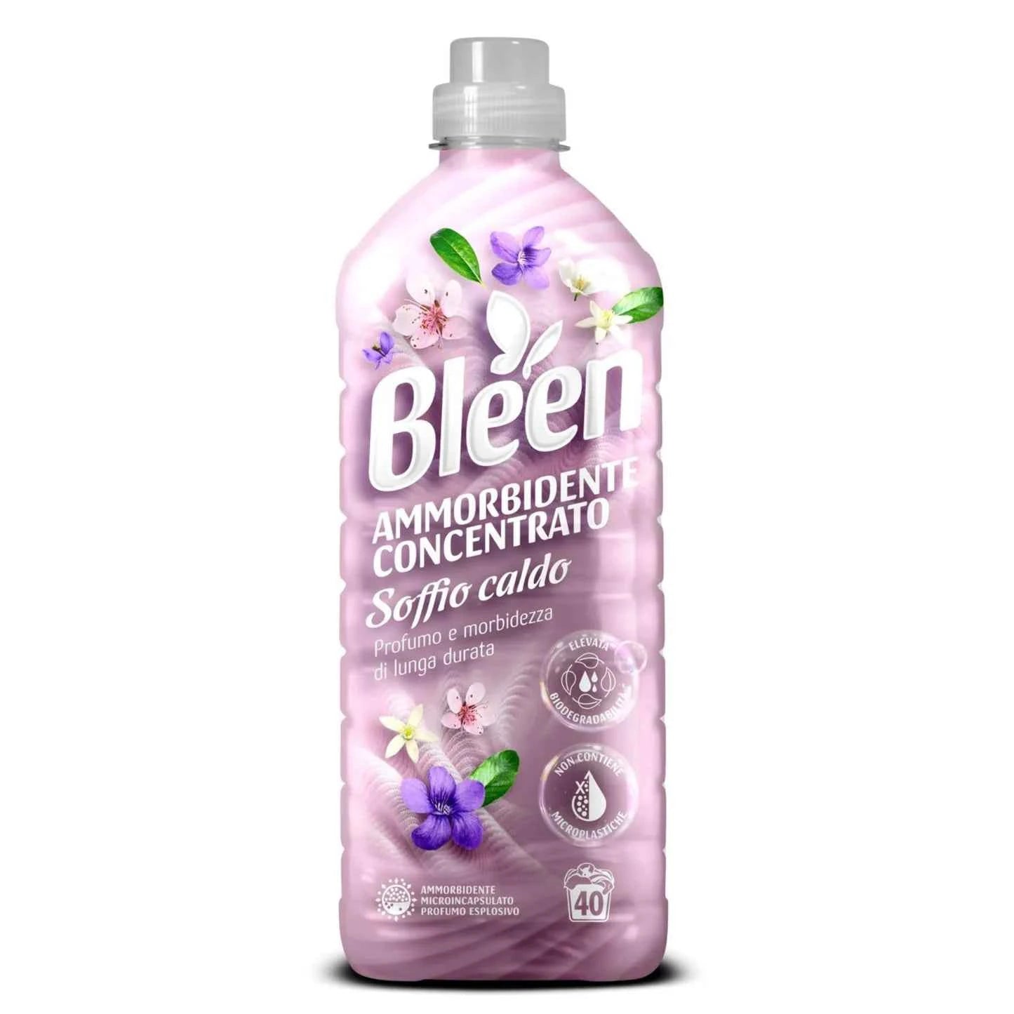 Bleen Ammorbidente Concentrato 40lav - 1LT Soffio Caldo