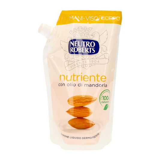 NEUTRO ROBERTS SAPONE LIQUIDO CON OLIDO DI MANDORLA 400ML