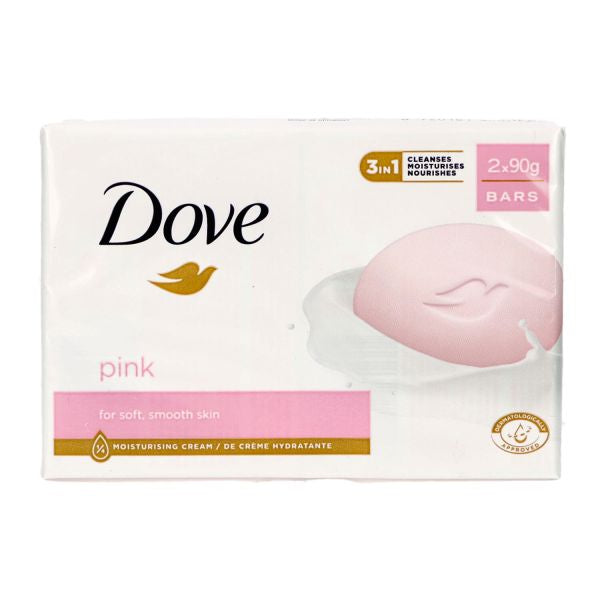 DOVE SAPONETTA PINK 90GR 2 PEZZI