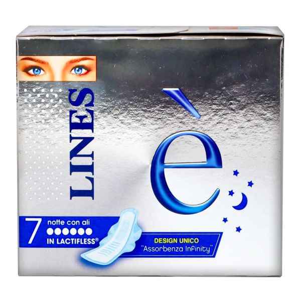 Lines É Assorbenti Notte Con Ali Assorbenti LINES