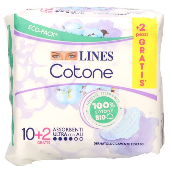 LINES ASSORBENTI COTONE CON ALI - I negozi del sottocosto
