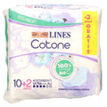 Lines Assorbenti Cotone Giorno con Ali Assorbenti LINES
