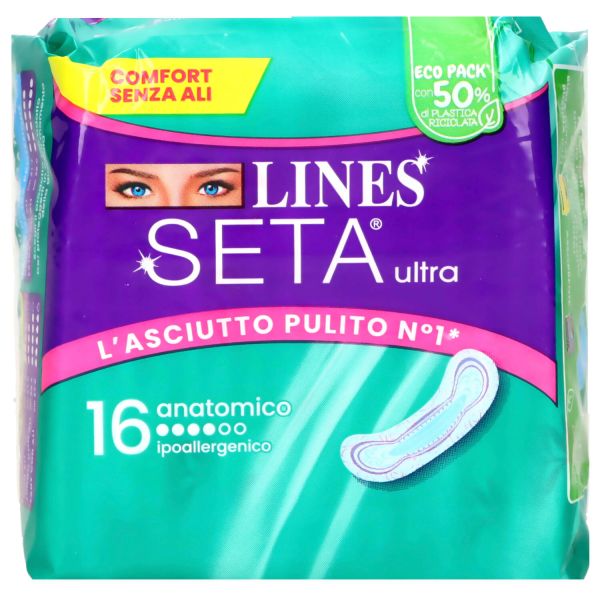 LINES ASSORBENTI SETA ULTRA ANATOMICO - I negozi del sottocosto