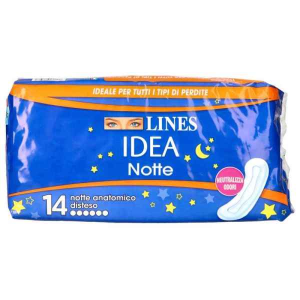 Lines Assorbenti Idea Notte Super Extra Lunghi Assorbenti LINES