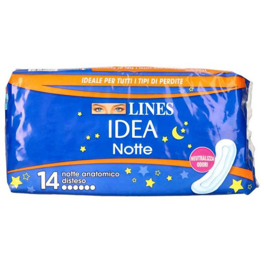 LINES ASSORBENTI IDEA NOTTE SUPER EXTRA LUNGHI