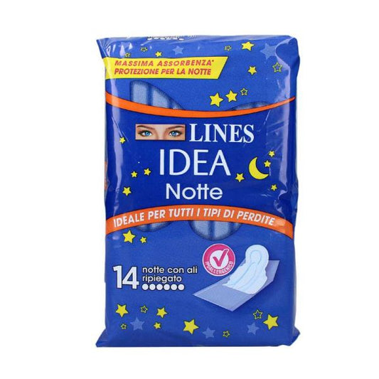 LINES ASSORBENTI IDEA NOTTE CON ALI