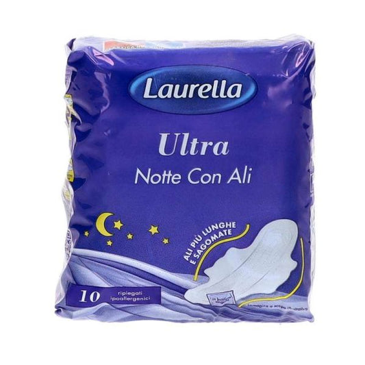 LAURELLA ASSORBENTI ULTRA NOTTE CON ALI