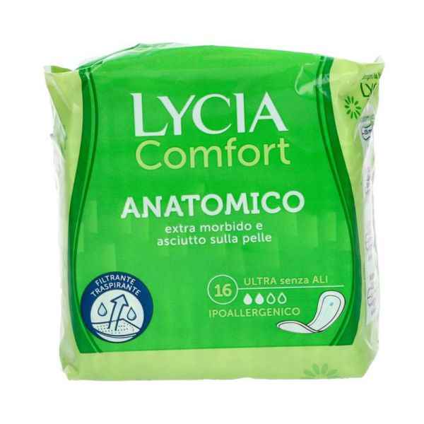 Lycia Assorbenti Comfort Ultra Anatomico Assorbenti LYCIA