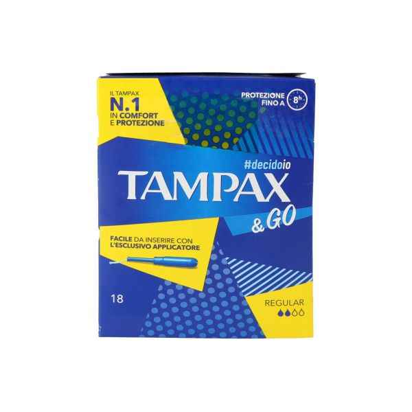 Tampax &Go Assorbenti Interni Regular Assorbenti TAMPAX