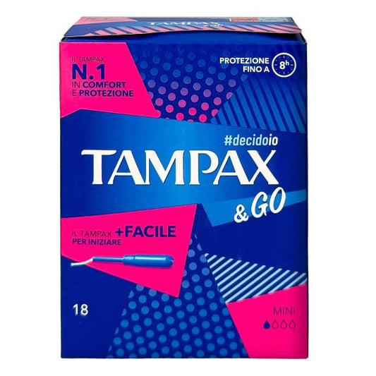 TAMPAX &GO MINI ASSORBENTI INTERNI