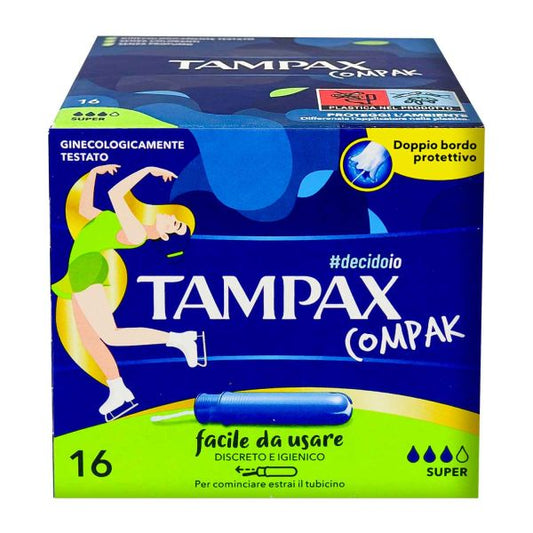 TAMPAX SUPER COMPAK ASSORBENTI INTERNI