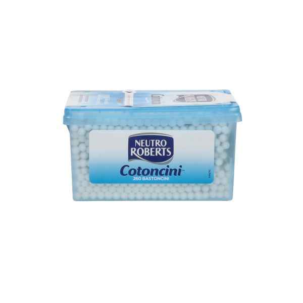 Neutro Roberts Cotton Fioc 260 Pz Cotton fioc NEUTRO ROBERTS