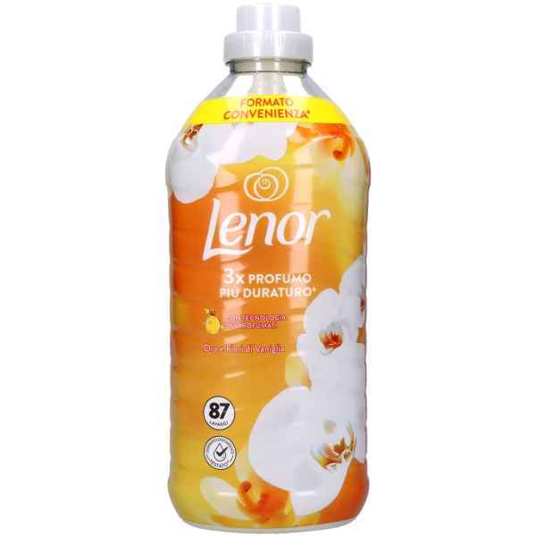 Lenor Ammorbidente Bucato Concentrato Oro e Fiori 87 Lavaggi Ammorbidente e Profumatori Bucato LENOR
