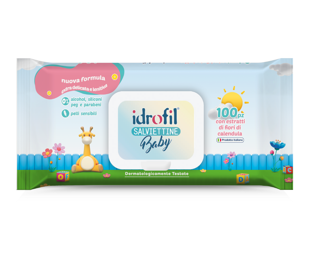 IDROFIL SALVIETTA BABY CALENDULA