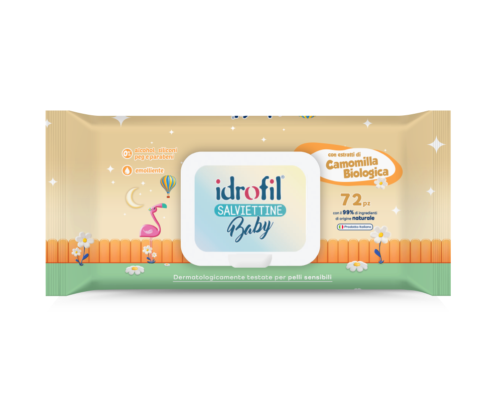 IDROFIL SALVIETTA BABY CAMOMILLA