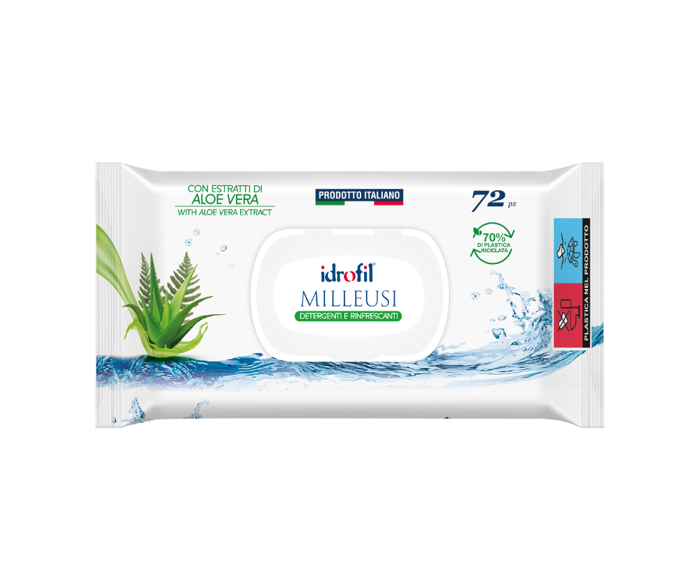 IDROFIL SALVIETTE MILLEUSI 72PZ