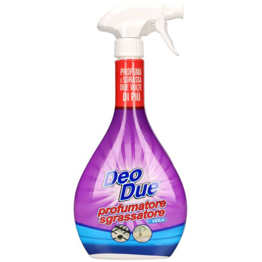 DEO DUE SGRASSATORE PROFUMATORE VIOLA 600ML