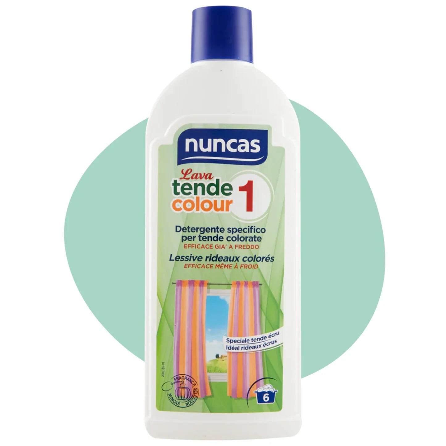 Nuncas Detergente Specifico Tende Colorate Lava Tende 1 Colour 500ml