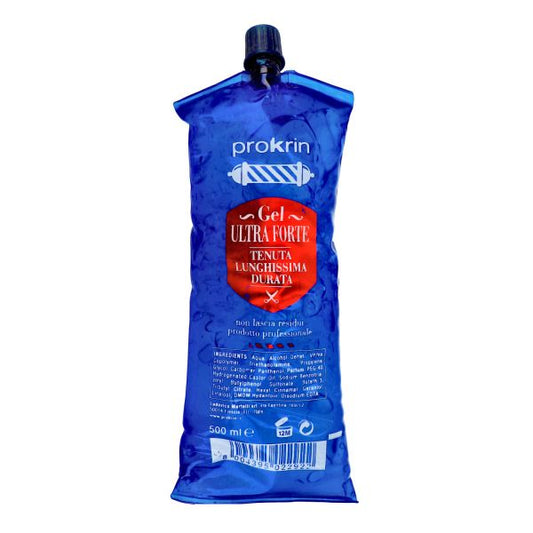 PROKRIN GEL CAPELLI EFFETTO BAGNATO ULTRA FORTE 500ML