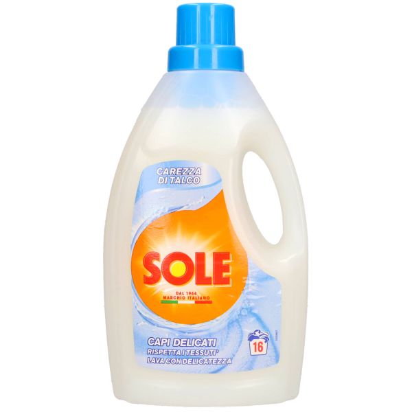 SOLE LIQUIDO LANA E DELICATI CAREZZA DI TALCO 16 LAVAGGI - I negozi del sottocosto