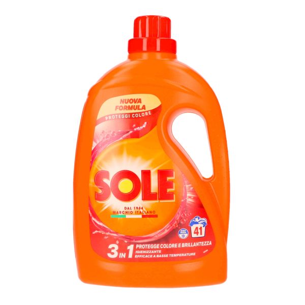 SOLE DETERSIVO LIQUIDO LAVATRICE COLORE - I negozi del sottocosto