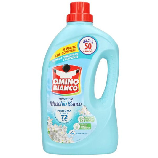OMINO BIANCO LAVATRICE LIQUIDO MUSCHIO BIANCO