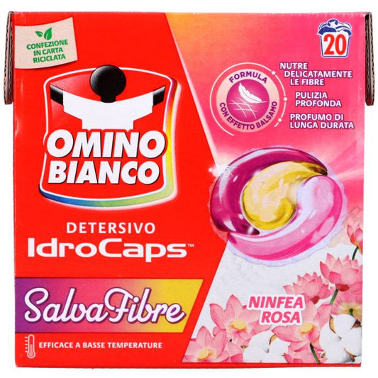 OMINO BIANCO SALVAFIBRE CAPS NINFEA ROSA 20PZ