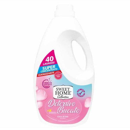 Sweet Home Detersivo Liquido Per Bucato - 40 Lavaggi - 2 Litri -Seta - I negozi del sottocosto