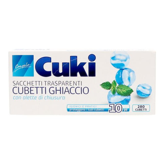 CUKI CUBETTI DI GHIACCIO IN BUSTA