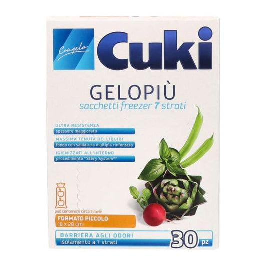 CUKI SACCHETTI GELOPIU PICCOLI 30 PZ