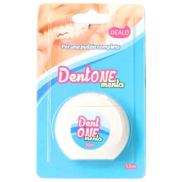 DEALO FILO INTERDENTALE DENTONE ALLA MENTA 50MT Fili interdentali e scovolini DEALO