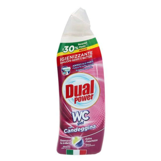 DUAL POWER WC GEL CON CANDEGGINA 700ML