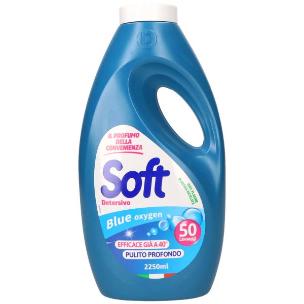 SOFT LAVATRICE 50 LAVAGGI BLUE OXYGEN - I negozi del sottocosto