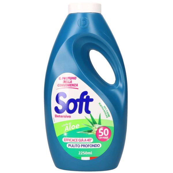 SOFT LAVATRICE 50 LAVAGGI LINFA DI ALOE - I negozi del sottocosto