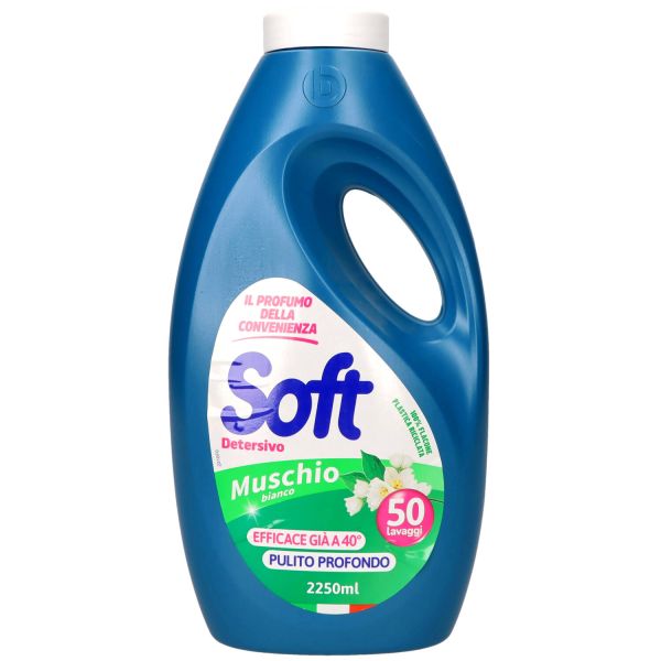 SOFT LAVARTICE 50 LAVAGGI MUSCHIO BIANCO - I negozi del sottocosto